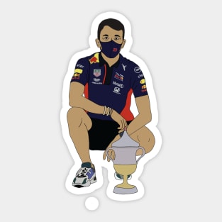 Alex Albon Trophy Sticker